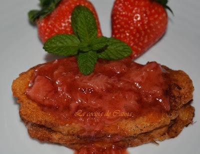 Torrijas de fresas