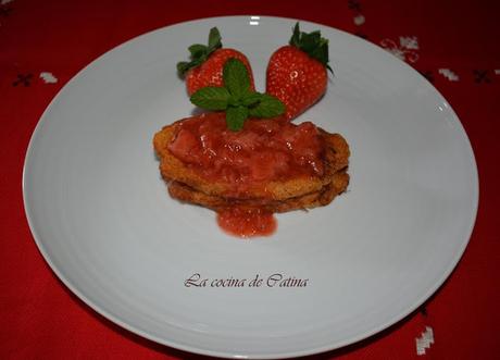 Torrijas de fresas