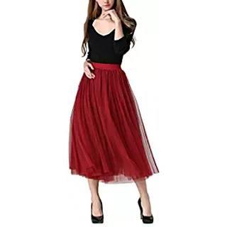 Fiesta Elegantes Faldas De Tul