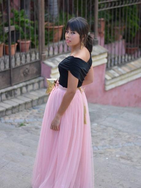 Fiesta Elegantes Faldas De Tul