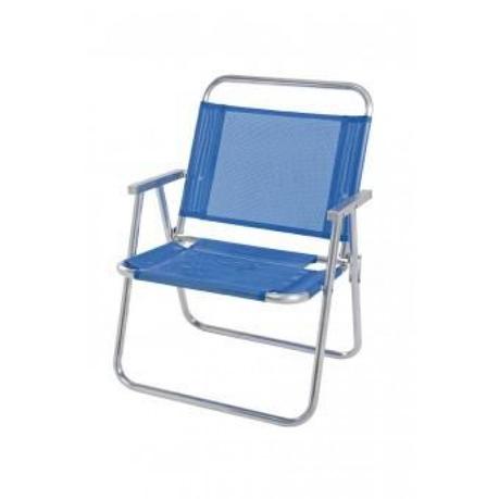Cadeira De Praia Aluminio Taqi