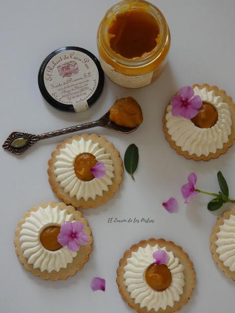 Galletas Queso con Mermelada de Mango