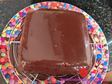 Tarta de Galletas, Chocolate y Crema