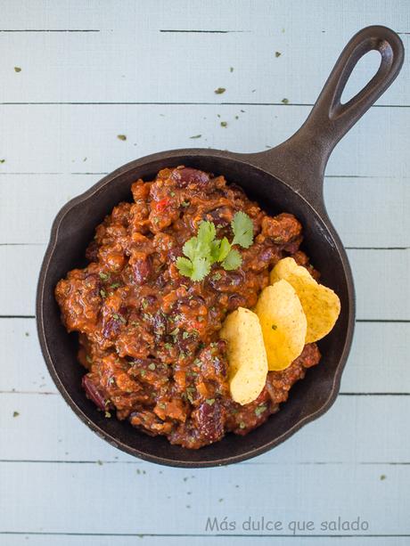 Chili con carne en Slow Cooker