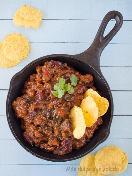 Chili con carne en Slow Cooker