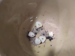 CURRY VERDE CON GARBANZOS Y ARROZ