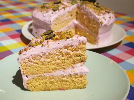 Pink Carrot Cake – Mi mejor tarta de zanahoria, rosa y con calabacín Pink Carrot Cake – Mi mejor tarta de zanahoria, rosa y con calabacín