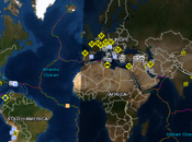 Mapa todos eventos Tierra pueden causar desastres emergencias