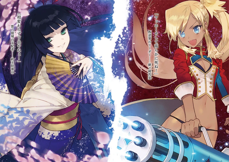 El anime ''Date A Bullet'', desvela póster oficial + Personal del elenco