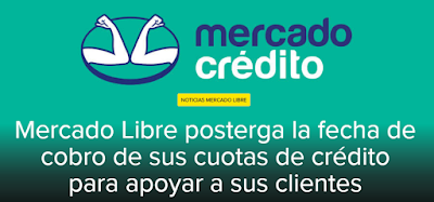 Mercado Libre en Argentina, Brasil y México posterga el cobro de cuotas