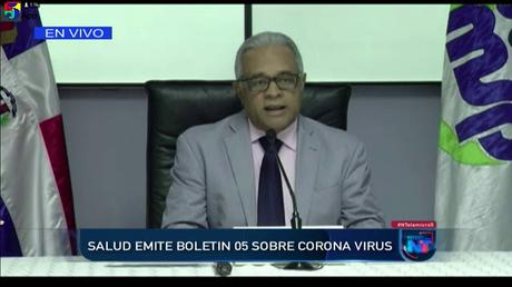 Se eleva a 6 cantidad de fallecidos en Dominicana por coronavirus; infectados, 312, 67 mas que el martes.