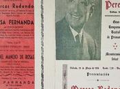 1956:Presentación barítono Marcos Redondo Teatro Pereda Santander