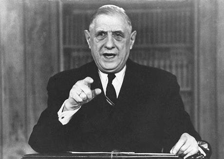 El General De Gaulle precursor del “Brexit”.