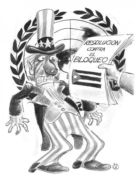 Caricatura Aprueban parlamentos latinoamericanos de condena al bloqueo.
Virgilio
Publicada: 09/11/2000
Cari0408
