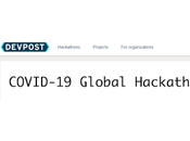 Hackaton mundial contra COVID-19 organizada grandes empresas tecnnológicas