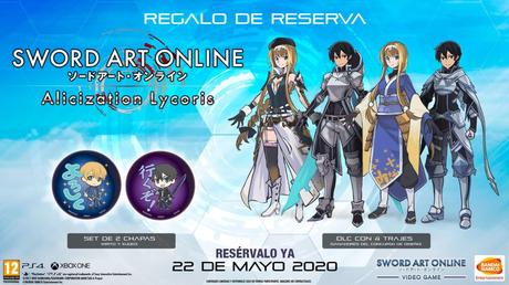 Abiertas las reservas de Sword Art Online: Alicization Lycoris Abiertas las reservas de Sword Art Online: Alicization Lycoris
