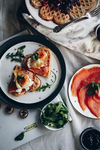 Gofres salados y dulces. 2 ideas para acompañarlos