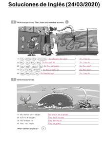 Soluciones de Inglés (Segunda Semana)