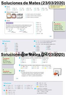 Soluciones de Matemáticas (Segunda Semana)