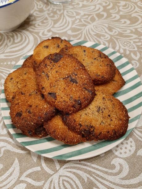 GALLETAS DE MASCARPONE Y CHIPS DE CHOCOLATE