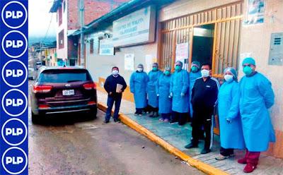 Coronavirus: SUPERVISAN ESTABLECIMIENTOS DE SALUD DE CAJATAMBO...