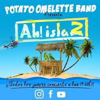 Potato Omelette Band en concierto en streaming los jueves