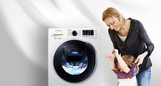 Con el Ciclo a Vapor de las lavadoras Samsung podrá eliminar bacterias de sus prendas