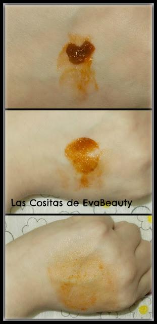 Review Exfoliante iluminador Smooth Sugars Glow Scrub de L'Oreal Paris swatches exfoliante scrub iluminador glow loreal