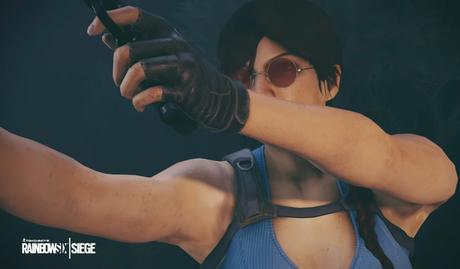 Lara Croft llega al videojuego Rainbow Six Siege con un set especial