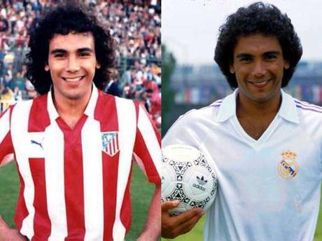 Futbolistas que jugaron en el Atlético y en el Real Madrid Futbolistas que jugaron en el Atlético y en el Real Madrid