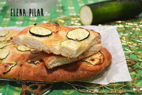 Focaccia de calabacín