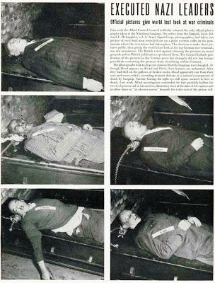 EL JUICIO DE NUREMBERG, EJECUCIÓN DE LAS SENTENCIAS. EL JUICIO DE NUREMBERG, EJECUCIÓN DE LAS SENTENCIAS.