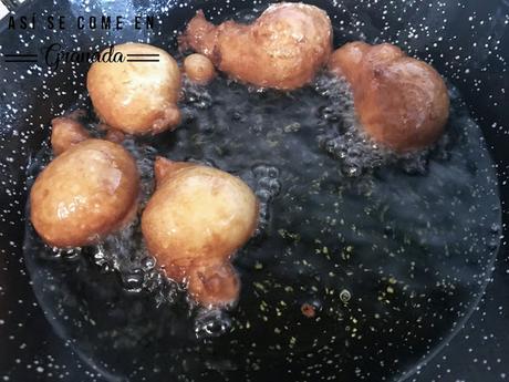 Buñuelos de maicena