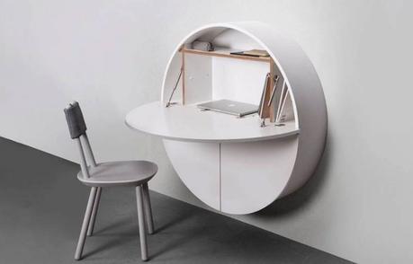 escritorios para una decoración minimalista – El Pill Writing Desk