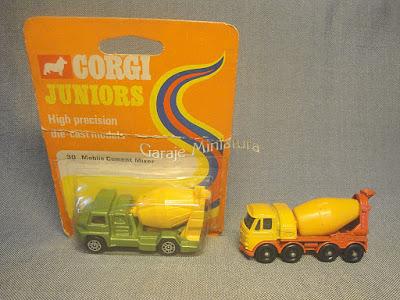 Camiones cementeros de Corgi y Matchbox Camiones cementeros de Corgi y Matchbox