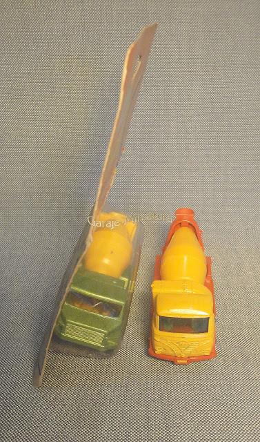 Camiones cementeros de Corgi y Matchbox Camiones cementeros de Corgi y Matchbox