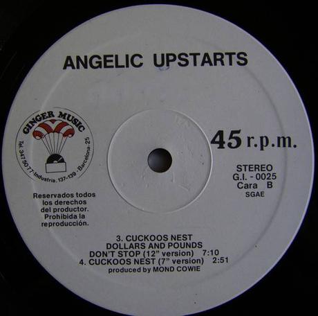 Angelic upstarts -Solidarity Maxisingle 1985
