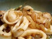 Calamares encebollados (aperitivo)