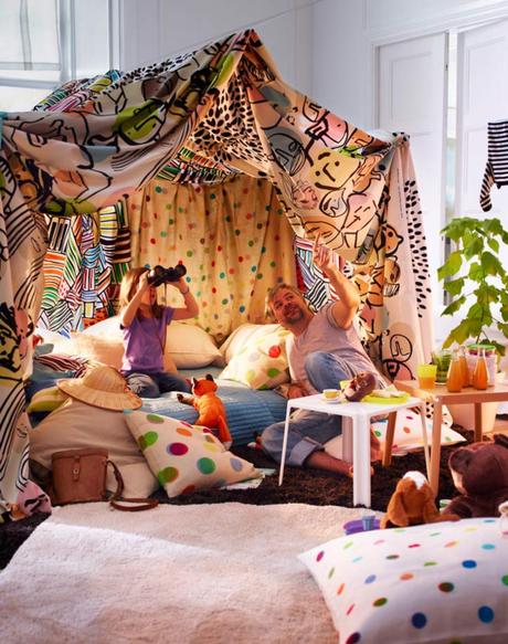 8 ideas para convertir el salón en un lugar de juegos para nuestros hijos #YoMeQuedoEnCasa