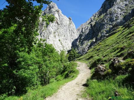 RUTA por la ARISTA del CIRBANAL desde CALDAS DE LUNA, León Sendero de Caldas de Luna al Arroyo Pincuejo