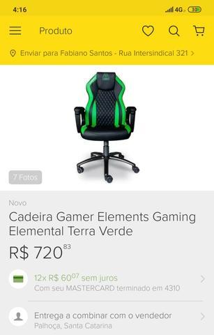 Cadeira Gamer Elements