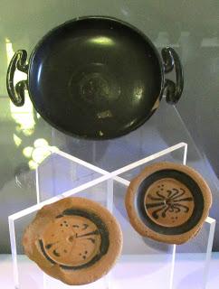 Cerámicas arqueológicas del Museo de Narbona.