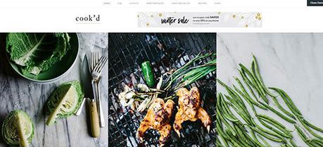 12 Fantásticas plantillas de WordPress para bloggers serios Cookd