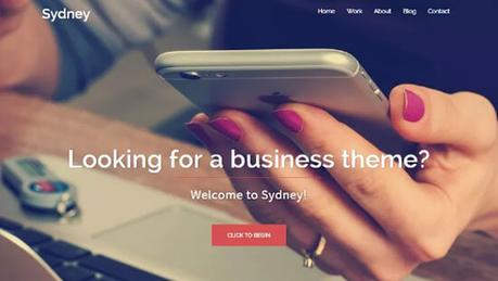 12 Fantásticas plantillas de WordPress para bloggers serios Sydney