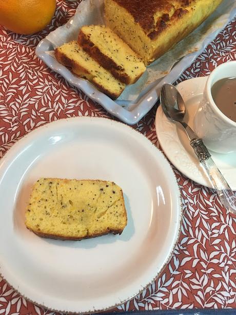 Plum Cake De Naranja Y Limón Con Semillas De Amapola