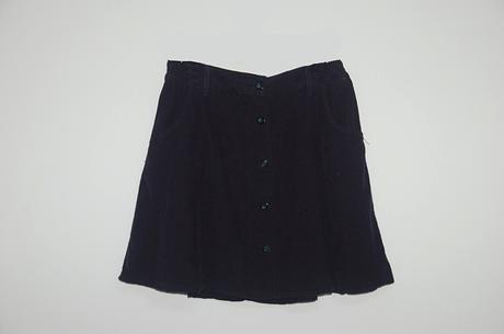 Falda Pana Azul Falda Pana Azul
