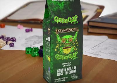 Pathfinder Goblin Gulp Coffee a la venta en Abril