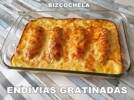 ENDIVIAS GRATINADAS: CHICONS AU GRATIN