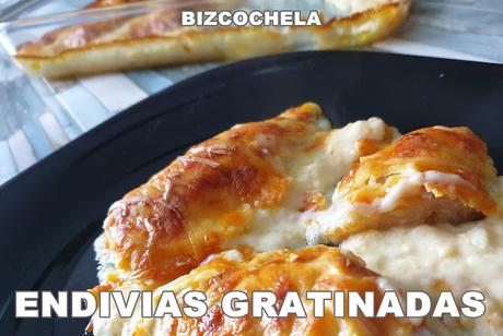 ENDIVIAS GRATINADAS: CHICONS AU GRATIN