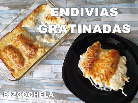 ENDIVIAS GRATINADAS: CHICONS AU GRATIN